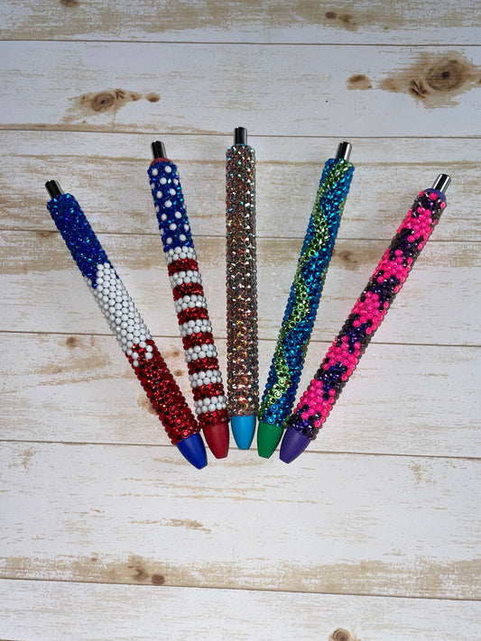 Handmade Glass Rhinestone Pen