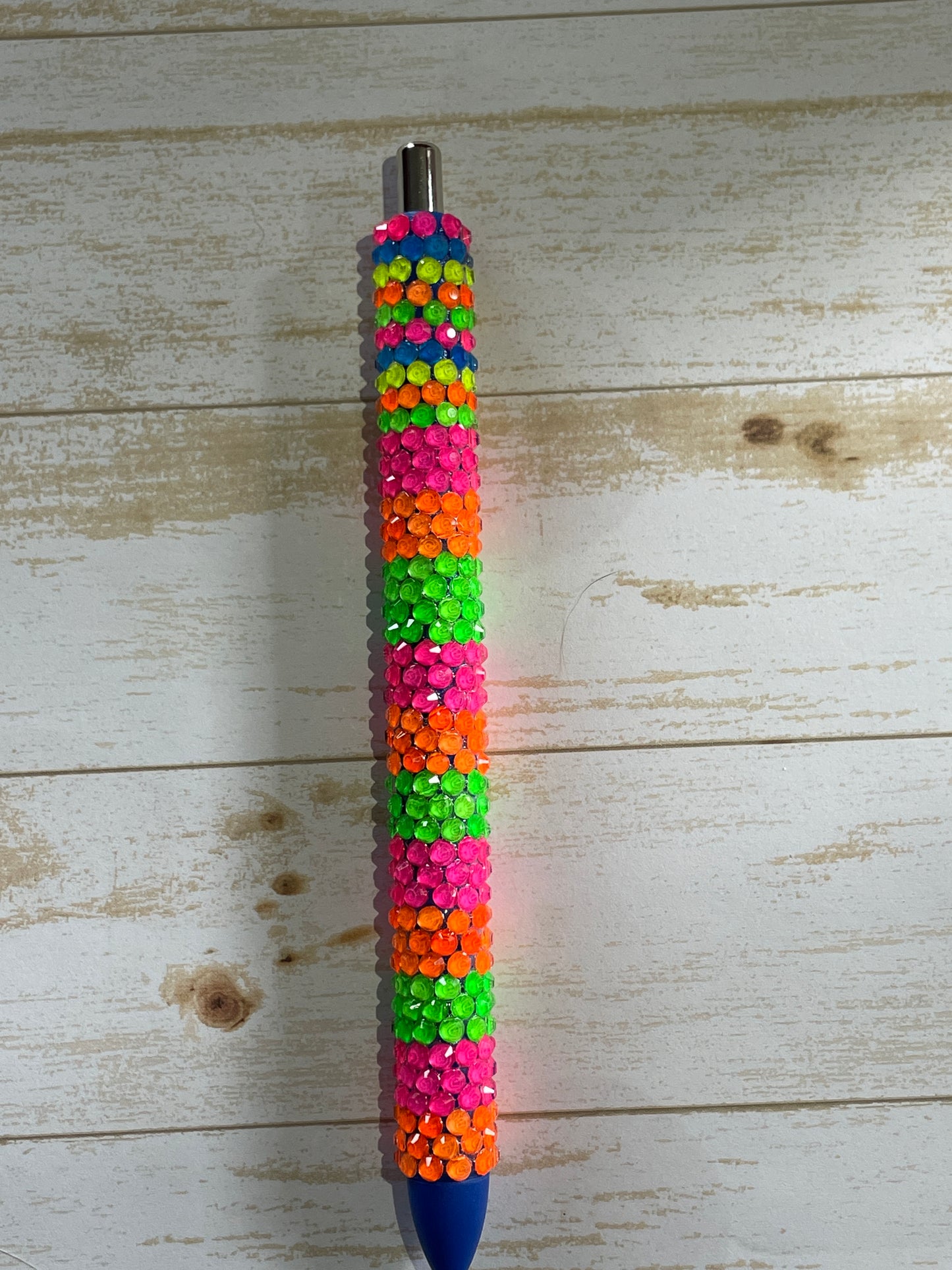 Neon Handmade Glass Rhinestone Pen