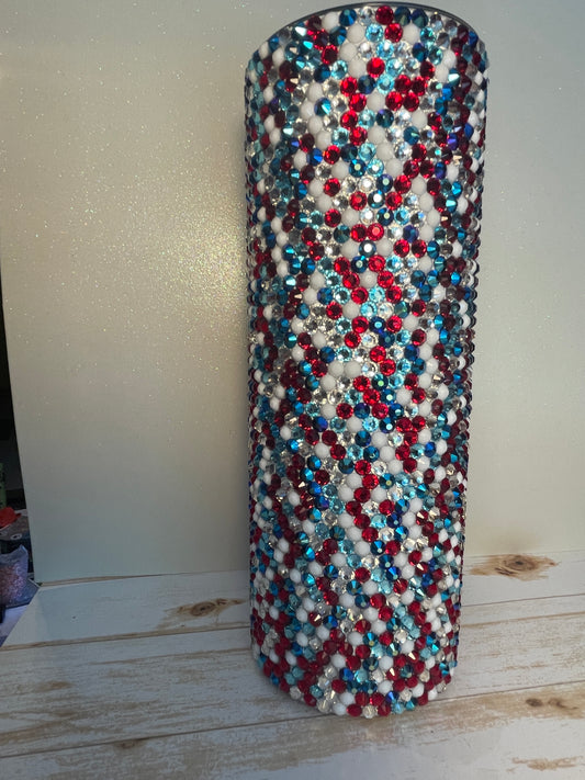 Red, White & Blue Scatter Cup